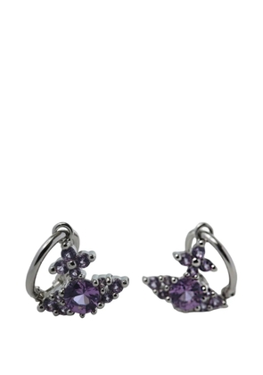 Vivienne Westwood Orb crystal-embellished earrings - Silver