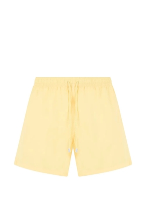Fedeli drawstring elasticated swim shorts - Yellow
