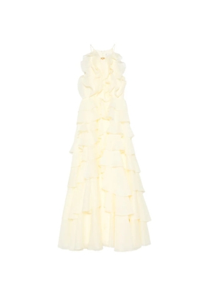 Aje Cleo ruffled maxi dress - Yellow