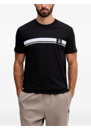 Armani Exchange logo-detail T-shirt - Black