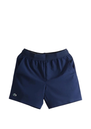 Lacoste logo-patch tennis shorts - Blue