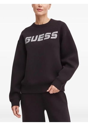 GUESS USA logo-embellished sweatshirt - Black