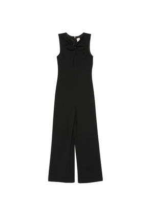 Calvin Klein twist-detail sleeveless jumpsuit - Black