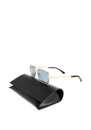 DSQUARED2 EYEWEAR rectangle-frame sunglasses - Gold