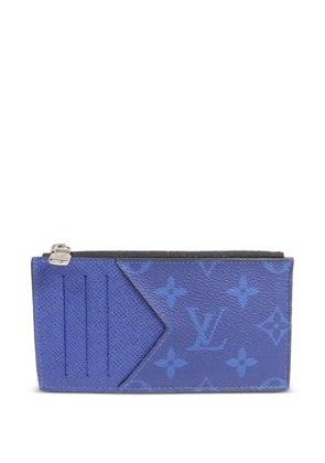 Louis Vuitton Pre-Owned Louis Vuitton Taigarama Monogram card holder - Blue