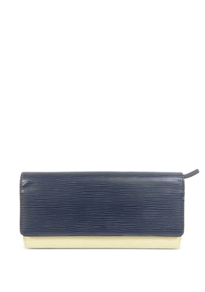 Louis Vuitton Pre-Owned Epi long wallet - Blue