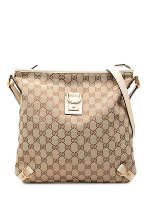 Gucci Pre-Owned 2000-2015 GG Canvas Abbey D Ring crossbody bag - White
