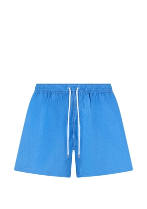 Fedeli drawstring-waist swim shorts - Blue