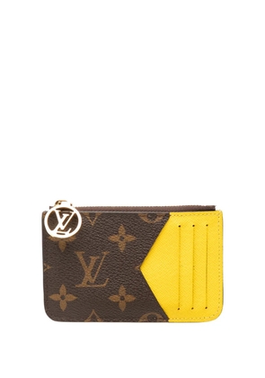 Louis Vuitton Pre-Owned 2021-2026 Monogram Romy card holder - Brown