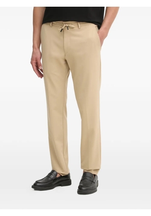 Karl Lagerfeld drawstring-waist trousers - Neutrals