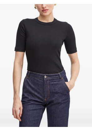 IVY OAK ribbed short-sleeve T-shirt - Black