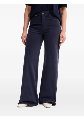 Benetton corduroy wide-leg trousers - Blue