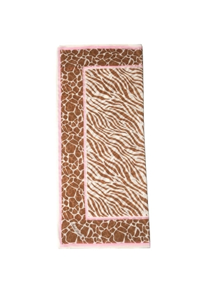 MC2 Saint Barth Thaiti animal-print sarong - Brown