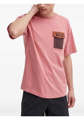 Columbia patch-pocket T-shirt - Pink