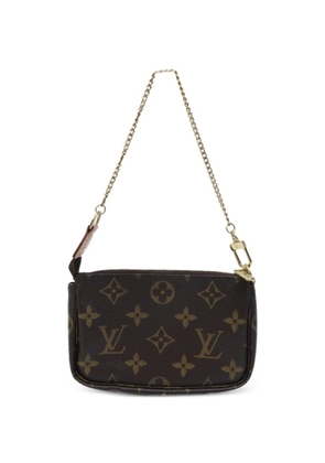 Louis Vuitton Pre-Owned Monogram Mini Pochette Accessoires shoulder bag - Brown