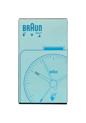 Off-White BC02 analog alarm clock - Blue