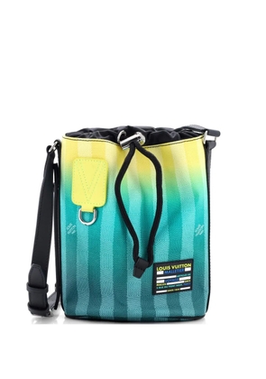 Louis Vuitton Pre-Owned Sac Marin Bag Limited Edition Gradient Damier Stripes BB crossbody bag - Green