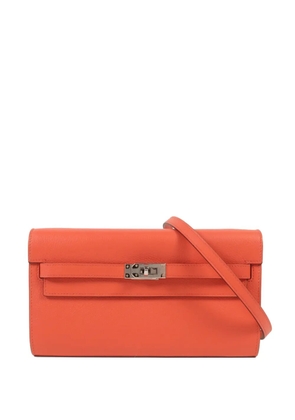 Hermès Pre-Owned Kelly To Go leather shoulder bag - Orange
