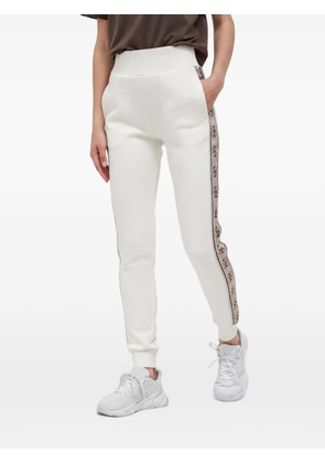 GUESS USA pattern-trim track pants - White