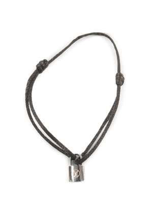 Louis Vuitton Pre-Owned Lockit pendant bracelet - Silver