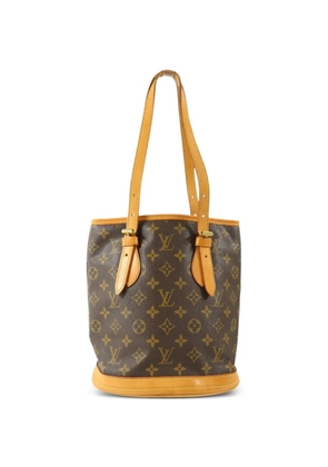 Louis Vuitton Pre-Owned PM Bucket Monogram canvas tote bag - Brown
