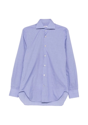 Kiton button-up shirt - Blue
