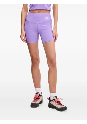Mammut Massone logo-print shorts - Purple