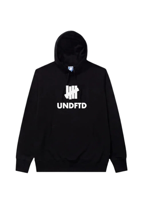 Undefeated logo-print hoodie - Black