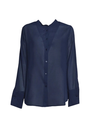 Merci sheer cotton shirt - Blue