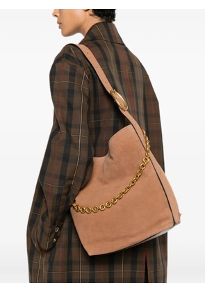 Michael Kors large Nolita suede shoulder bag - Brown