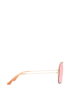Dolce & Gabbana Eyewear x Ray Ban Aviator-frame sunglasses - Gold