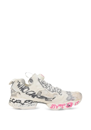 VETEMENTS Instapump Fury sneakers - White