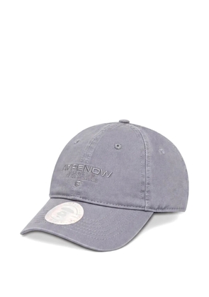 AAPE BY *A BATHING APE® logo-embroidered baseball cap - Grey