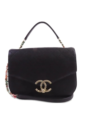 CHANEL Pre-Owned CC turn-lock shoulder bag - Black
