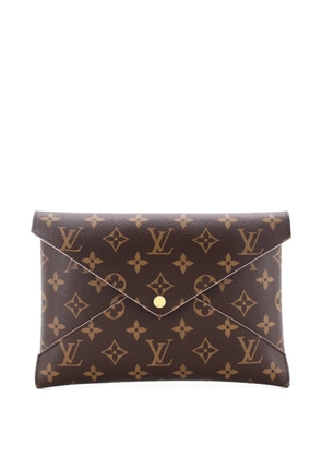 Louis Vuitton Pre-Owned Kirigami Pochette Monogram Canvas GM pouch - Brown