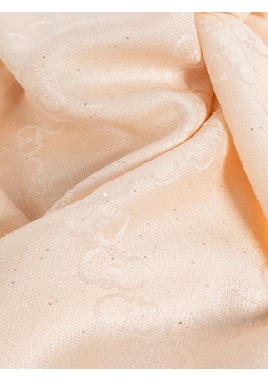 Ferragamo Gancini jacquard scarf - Neutrals