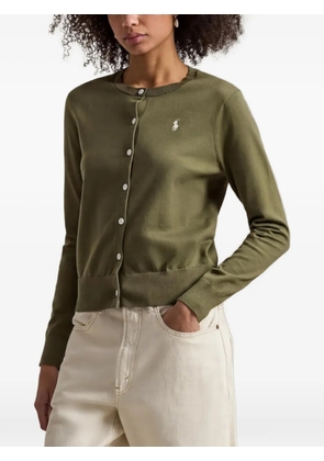 Polo Ralph Lauren logo-embroidered cardigan - Green