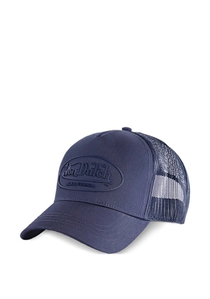 Von Dutch logo-patch mesh-panel cap - Blue