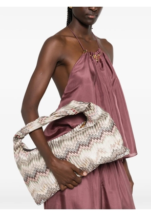 Missoni zigzag-pattern tote bag - Neutrals