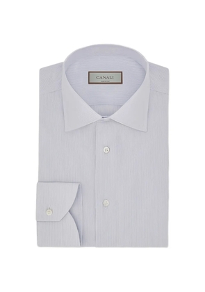 Canali long-sleeve shirt - Blue