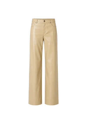 Nanushka Noura barrel-leg trousers - Yellow