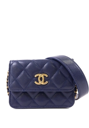 CHANEL Pre-Owned CC chain shoulder bag - Blue