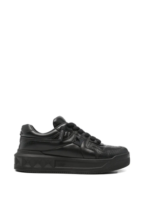 Valentino Garavani Pre-Owned One Stud XL leather sneakers - Black