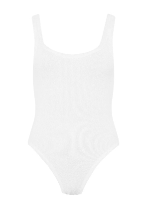 Hunza G Square Neck swimsuit - White