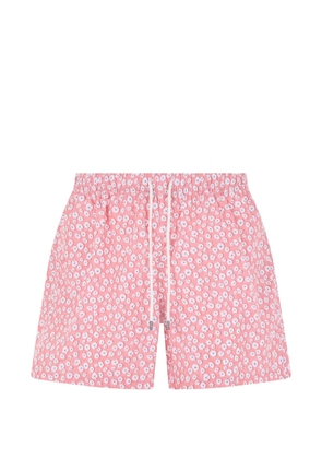 Fedeli floral-print swim shorts - Pink