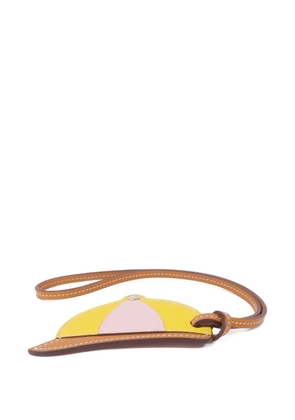 Hermès Pre-Owned Paddock Bombe bag charm - Yellow