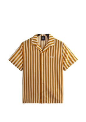 KITH striped camp-collar shirt - Yellow