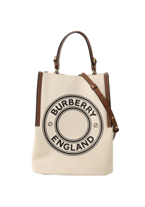 Burberry Pre-Owned Peggy bucket bag - Neutrals