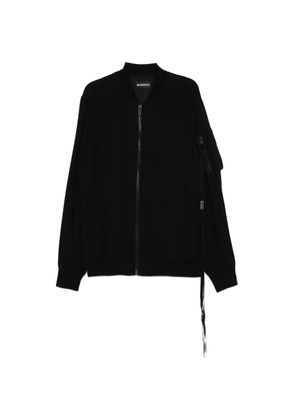 Ann Demeulemeester dries standard bomber jacket - Black