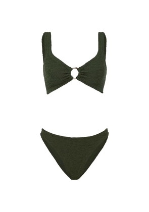 Hunza G Julia hoop-detail bikini - Green
